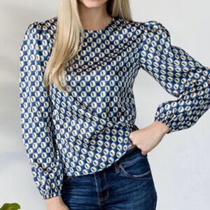 Never A Wallflower Tiger Blouse